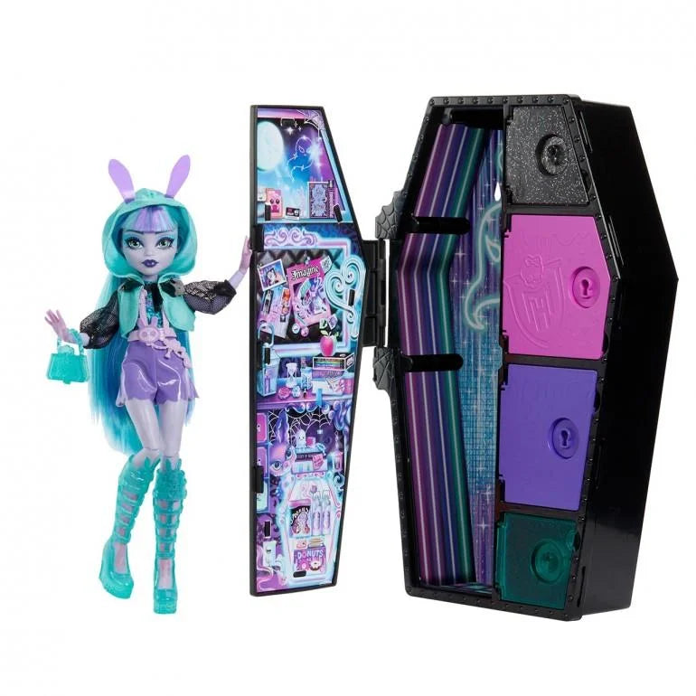 Monster High Gizemli Arkadaşlar Oyun Seti S3 Neon Frights Twyla HNF82 | Toysall