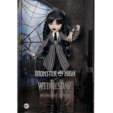 Monster High Wednesday Okul Üniformalı Bebek HXJ04