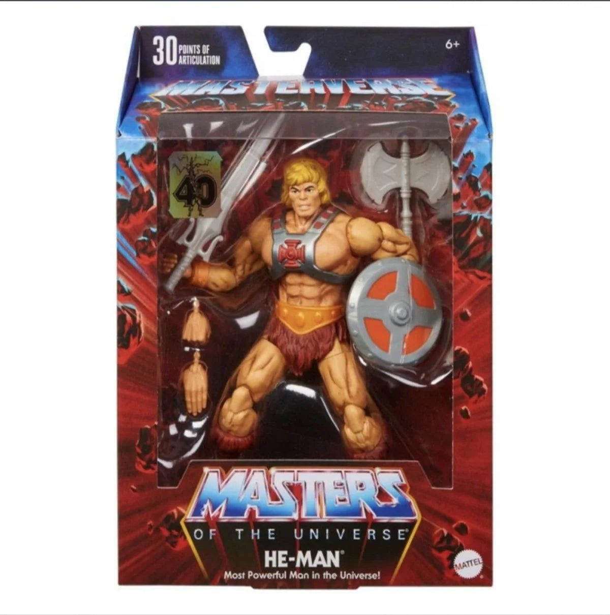 MOTU 40. yıla Özel He-Man Figürü HJH58 | Toysall