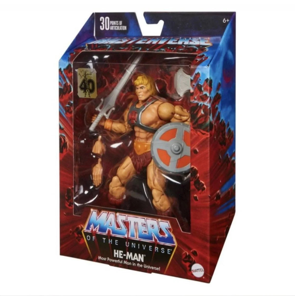 MOTU 40. yıla Özel He-Man Figürü HJH58 | Toysall