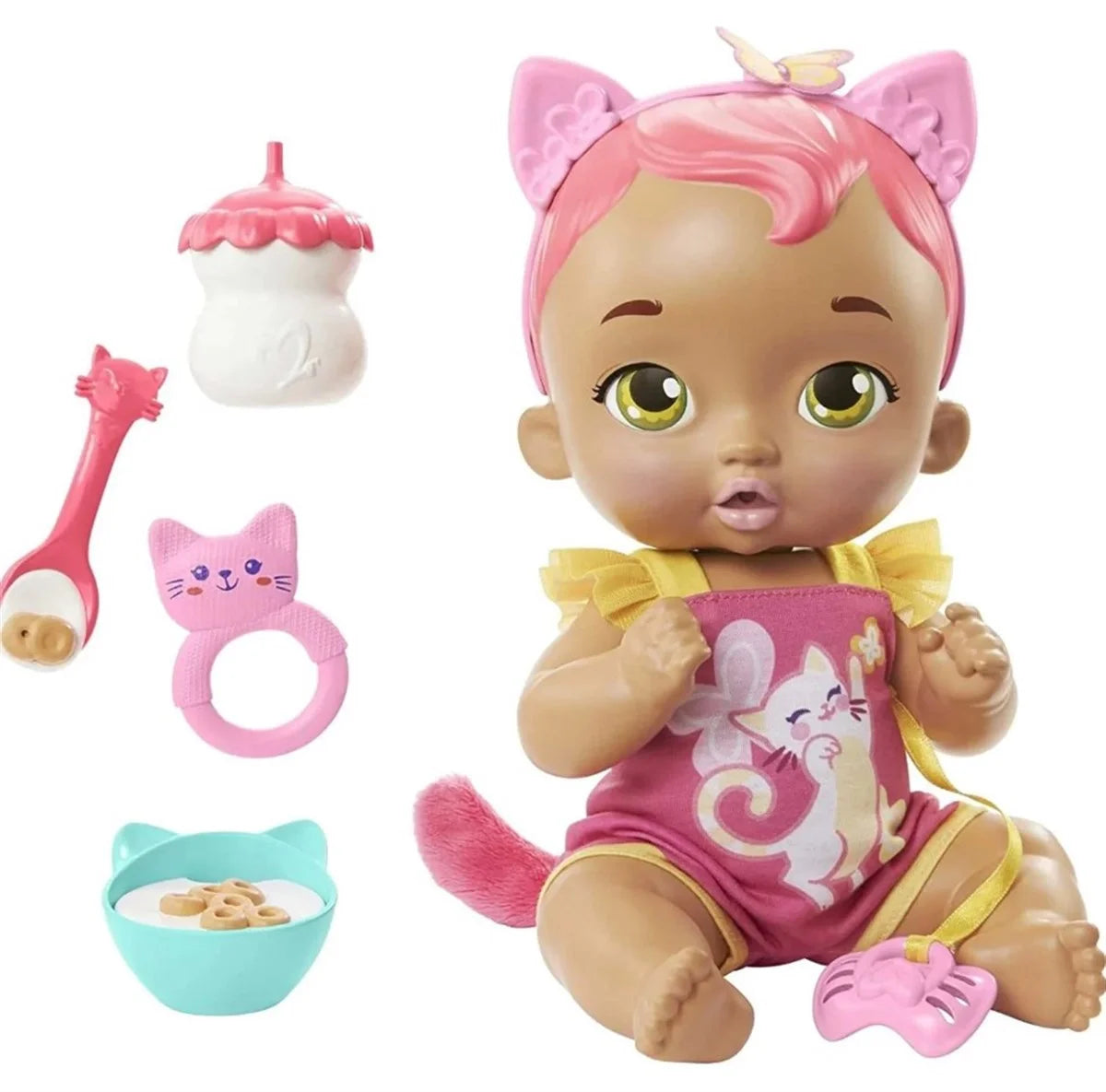 My Garden Baby Sesli ve Aksesuarlı Yavru Kedi Bebeğim HHP27-HHP29 | Toysall