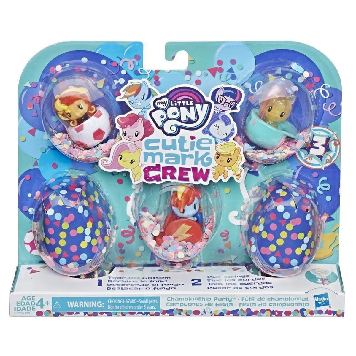 My Little Pony Cutie Mark Crew Koleksiyon Seti -  Şampiyonluk Partisi E0193-E3898 | Toysall