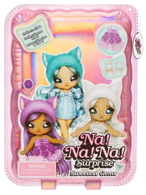 Na!Na!Na! Surprise Sweetest Gems Valentina Lovely Ametist Bebeği 582496 | Toysall