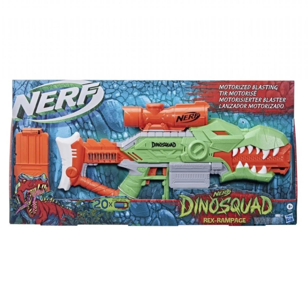 Nerf DinoSquad Rex Rampage Dart Tabancası F0807 | Toysall