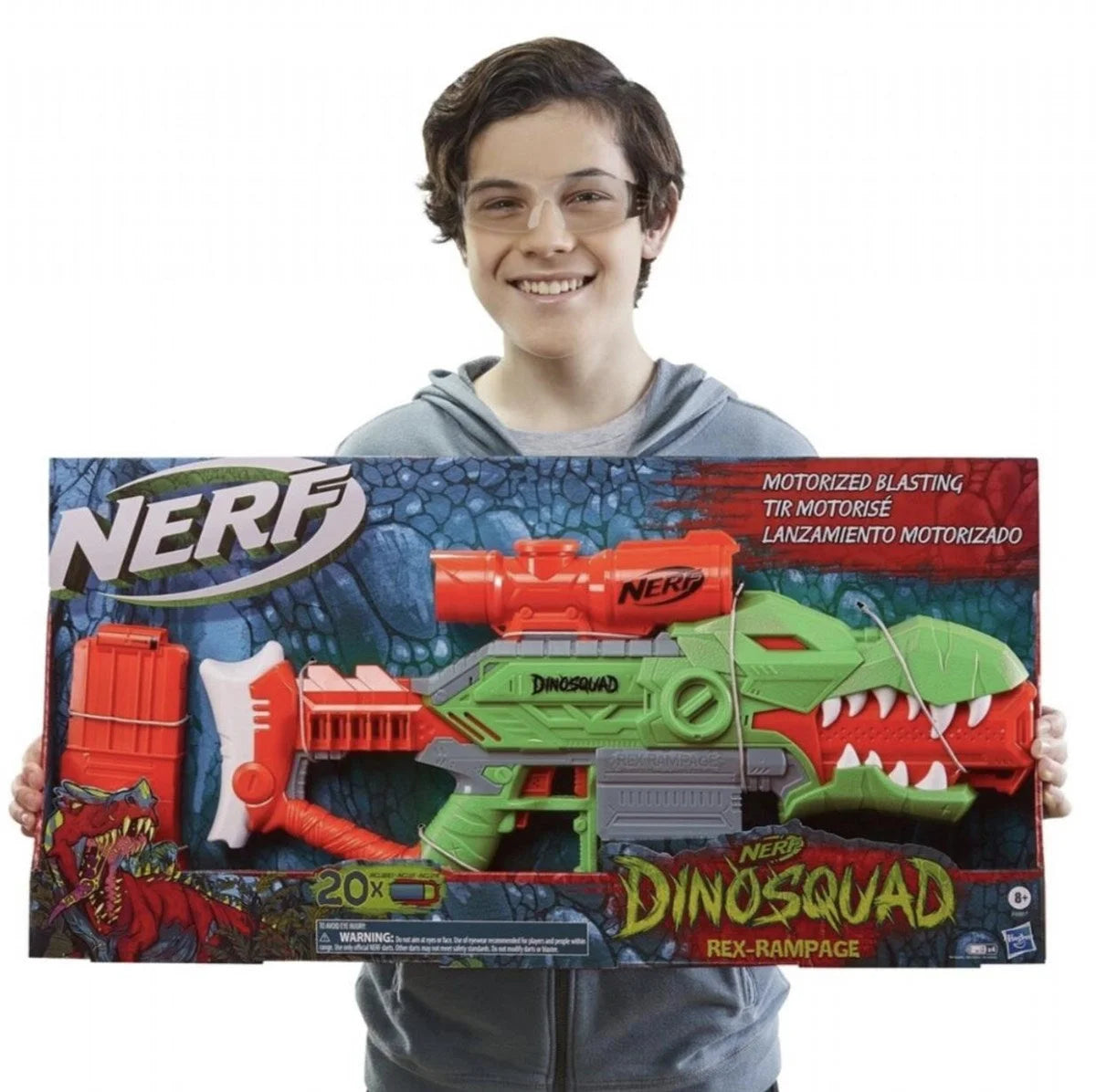 Nerf DinoSquad Rex Rampage Dart Tabancası F0807 | Toysall