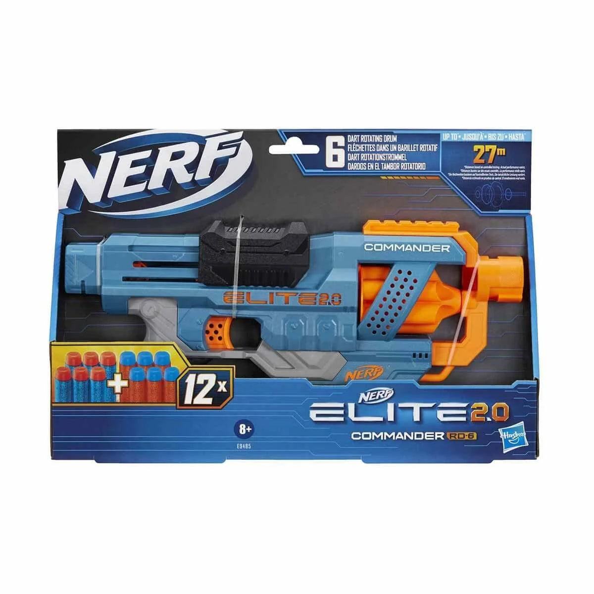 Nerf Elite 2.0 Commander RD-6 E9485 | Toysall