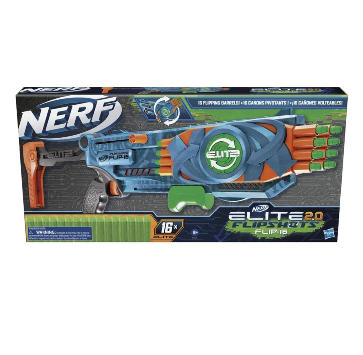 Nerf Elite 2.0 Flipshots Flip-16 F2551 | Toysall