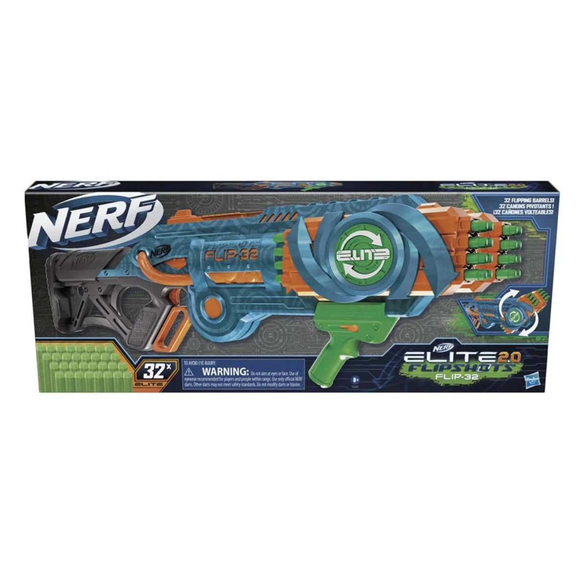 Nerf Elite 2.0 Flipshots Flip-32 Dart Tabancası F2553 | Toysall