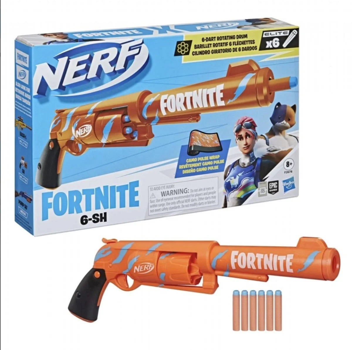 Nerf Fortnite 6SH F2678 | Toysall