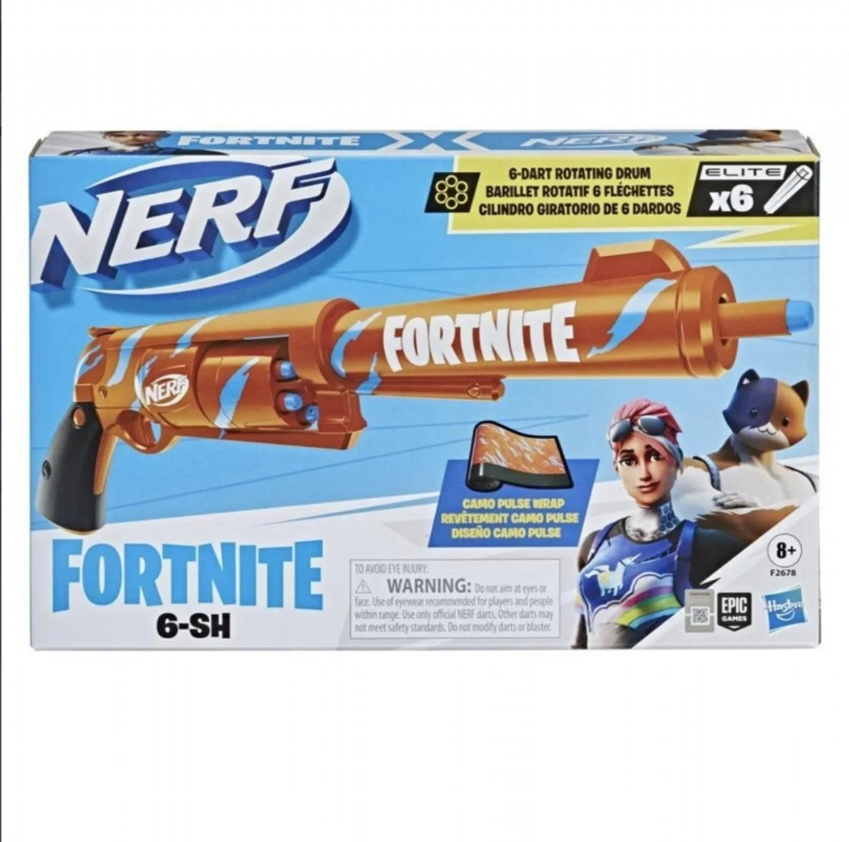 Nerf Fortnite 6SH F2678 | Toysall