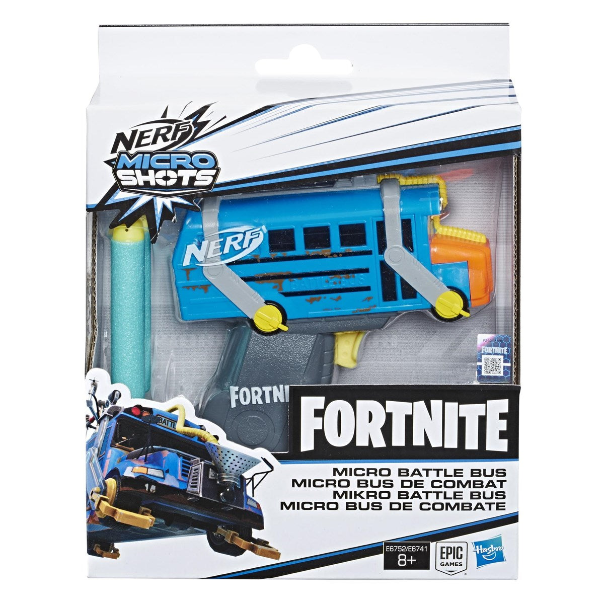 Nerf Microshots Fortnite Micro Battle Bus E6752 E6741 | Toysall