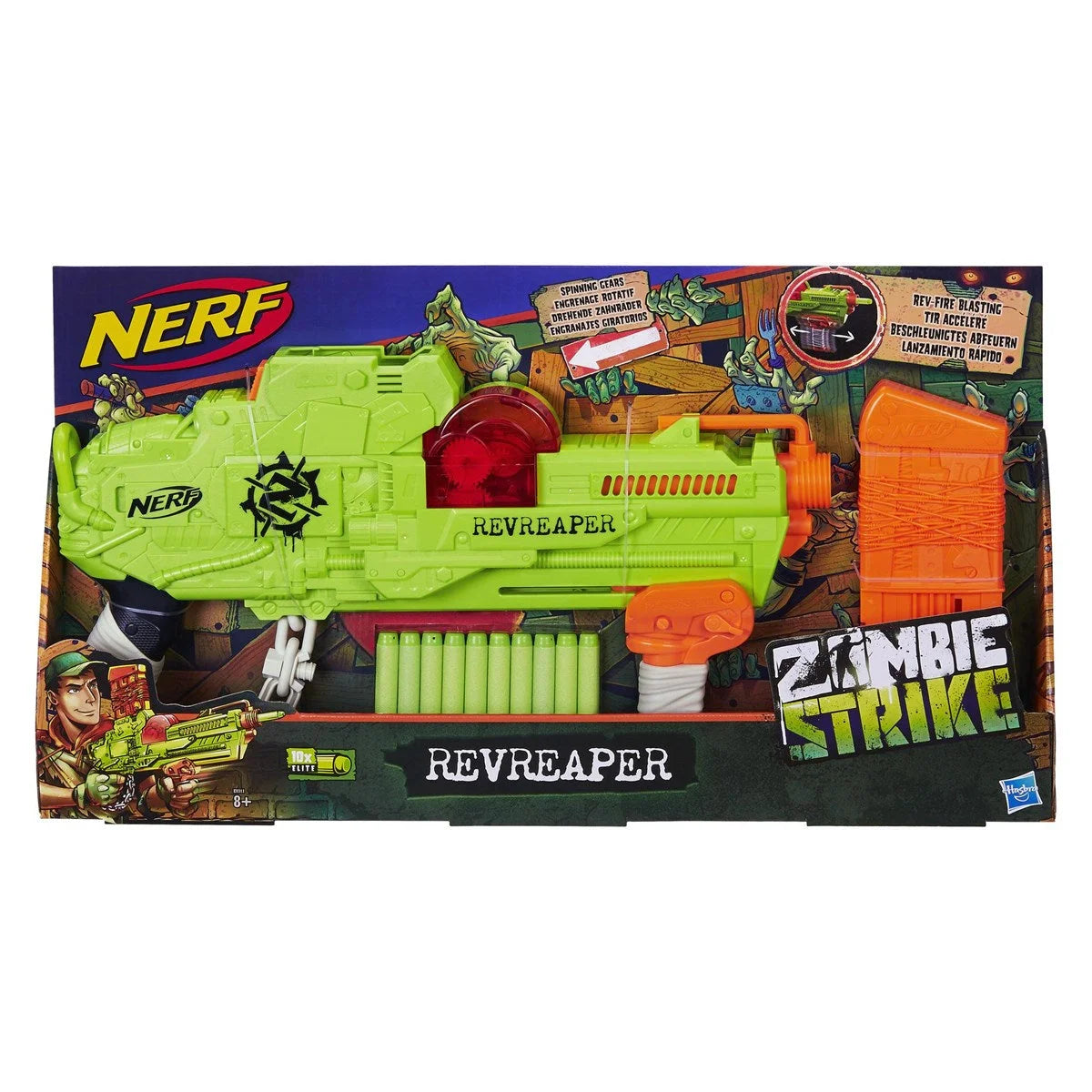 Nerf Zombie Strike Revreaper E0311 | Toysall