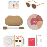 Olivio&Co Classic Oval Junior Güneş Gözlüğü - Waffle Special