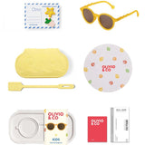 Olivio&Co Classic Oval Çocuk Güneş Gözlüğü - Citrus Yellow