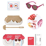Olivio&Co Classic Oval Çocuk Güneş Gözlüğü - Raspberry