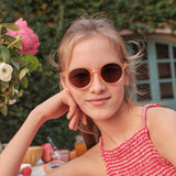 Olivio&Co Classic Oval Junior Güneş Gözlüğü - Apricot