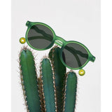 Olivio&Co Classic Round Çocuk Güneş Gözlüğü - Olive Green