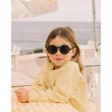 Olivio&Co Classic Round Çocuk Güneş Gözlüğü - Squid Black