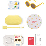 Olivio&Co Classic Round Junior Güneş Gözlüğü - Citrus Yellow