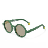 Olivio&Co Classic Round Toddler Güneş Gözlüğü - Cactus Green