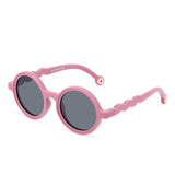 Olivio&Co Classic Round Toddler Güneş Gözlüğü - Rock Rose