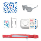 Olivio&Co Sport Tam Çerçeveli Junior Güneş Gözlüğü - Space Silver