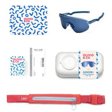 Olivio&Co Sport Yarım Çerçeveli Çocuk Güneş Gözlüğü - Azure Blue