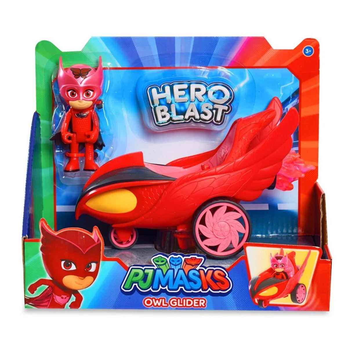 PijaMaskeliler Hero Blast Araçlar - Baykuş Kız PJMA1000 | Toysall