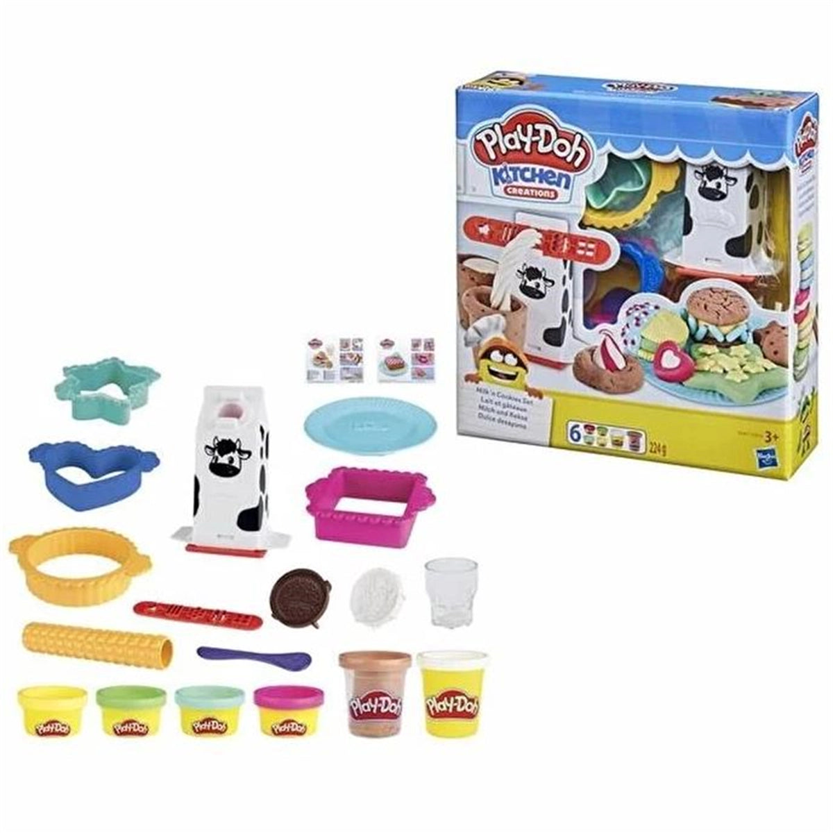 Play-Doh Mutfak Atölyesi Süt ve Kurabiye Seti E5112-E5471 | Toysall