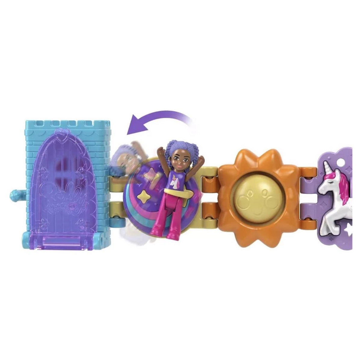 Polly Pocket Bileklik Olabilen Sevimli Oyun Setleri HKV67-HKV68 | Toysall