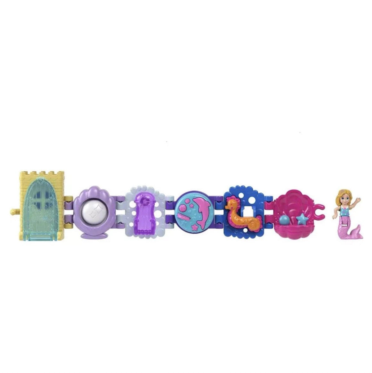 Polly Pocket Bileklik Olabilen Sevimli Oyun Setleri HKV67-HKV70 | Toysall