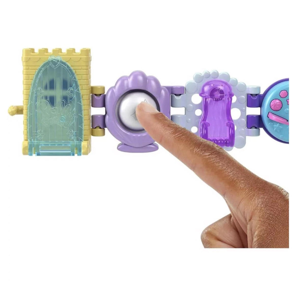 Polly Pocket Bileklik Olabilen Sevimli Oyun Setleri HKV67-HKV70 | Toysall