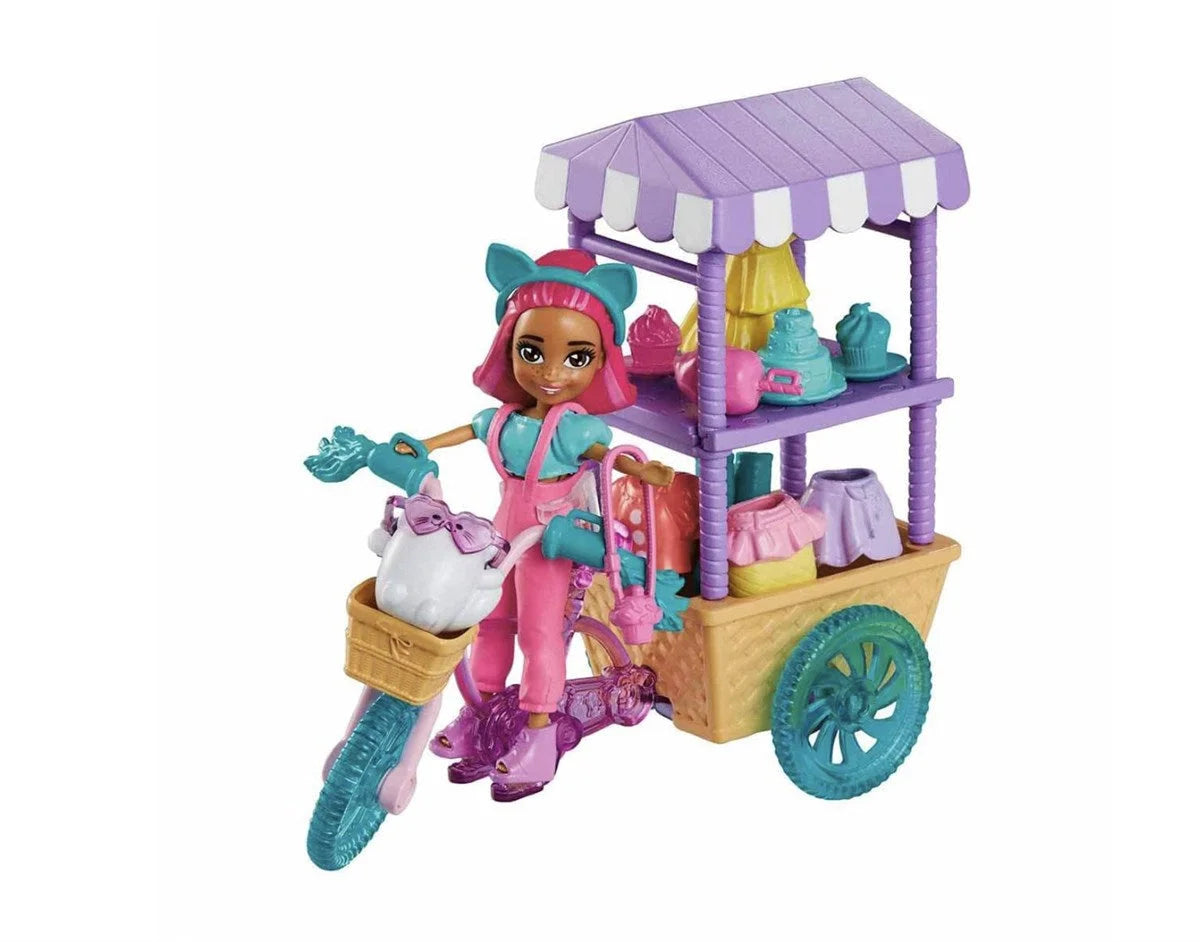 Polly Pocket Bisiklet Dolusu Moda Oyun Seti HHX76 | Toysall