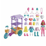 Polly Pocket Bisiklet Dolusu Moda Oyun Seti HHX76 | Toysall