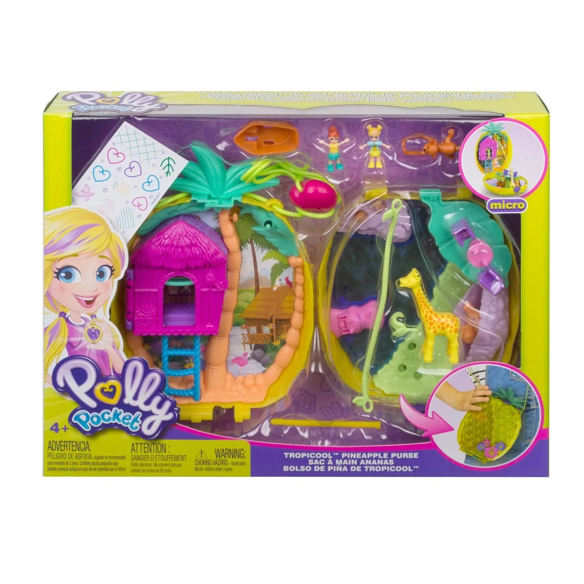 Polly Pocket Çanta Olabilen Micro Oyun Setleri GKJ63-GKJ64 | Toysall