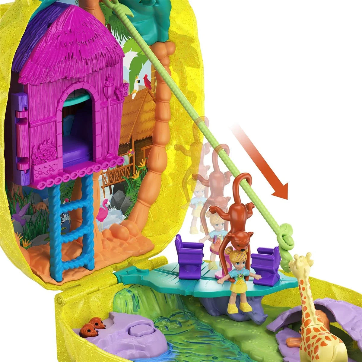 Polly Pocket Çanta Olabilen Micro Oyun Setleri GKJ63-GKJ64 | Toysall