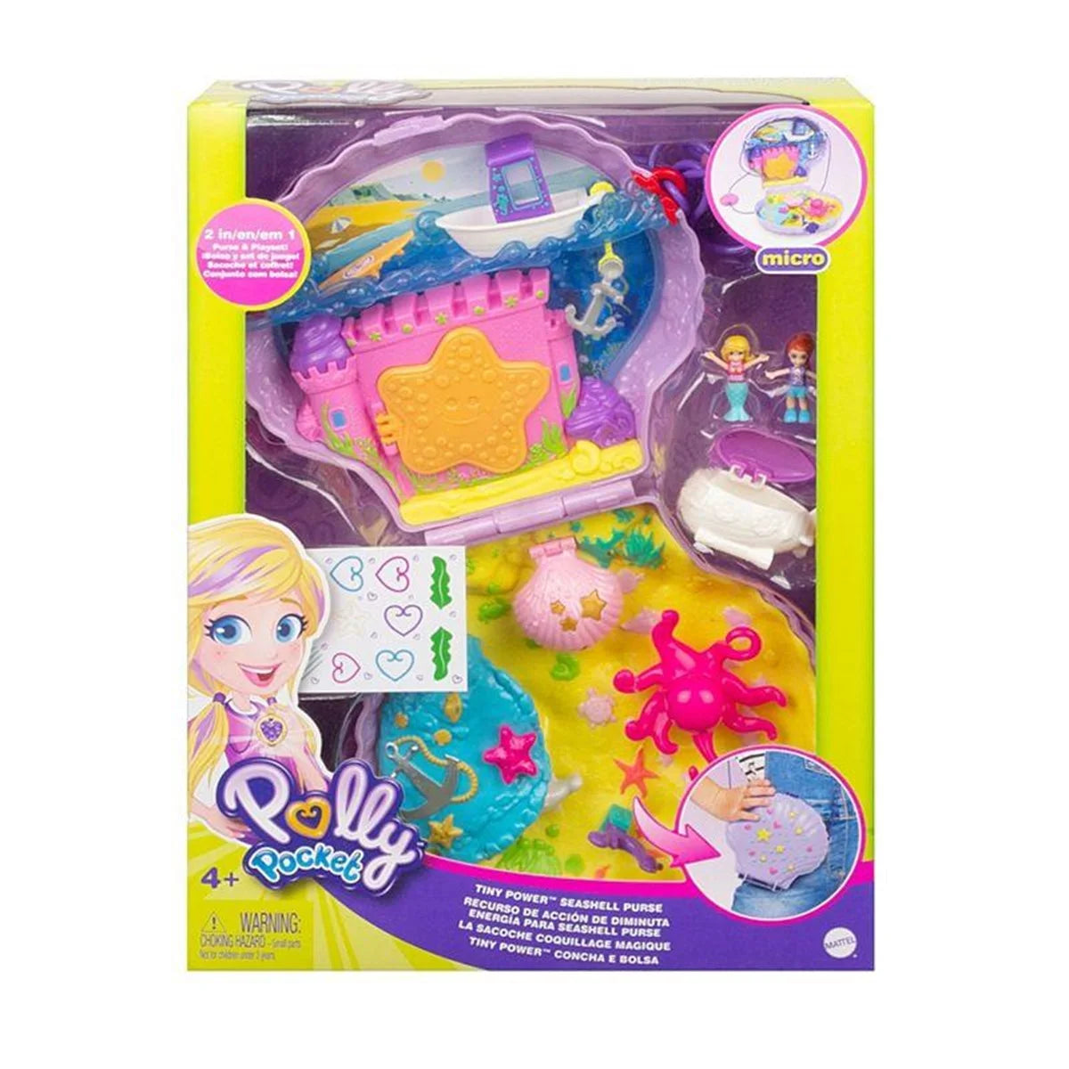 Polly Pocket Çanta Olabilen Micro Oyun Setleri GKJ63-GNH11 | Toysall