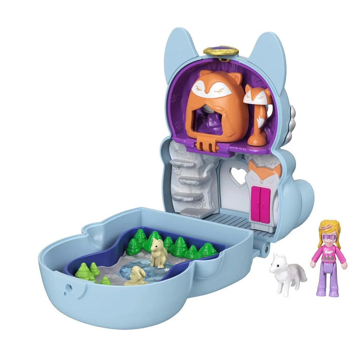 Polly Pocket Çift Taraflı Eğlence Micro Oyun Setleri GTM56-GTM57 | Toysall