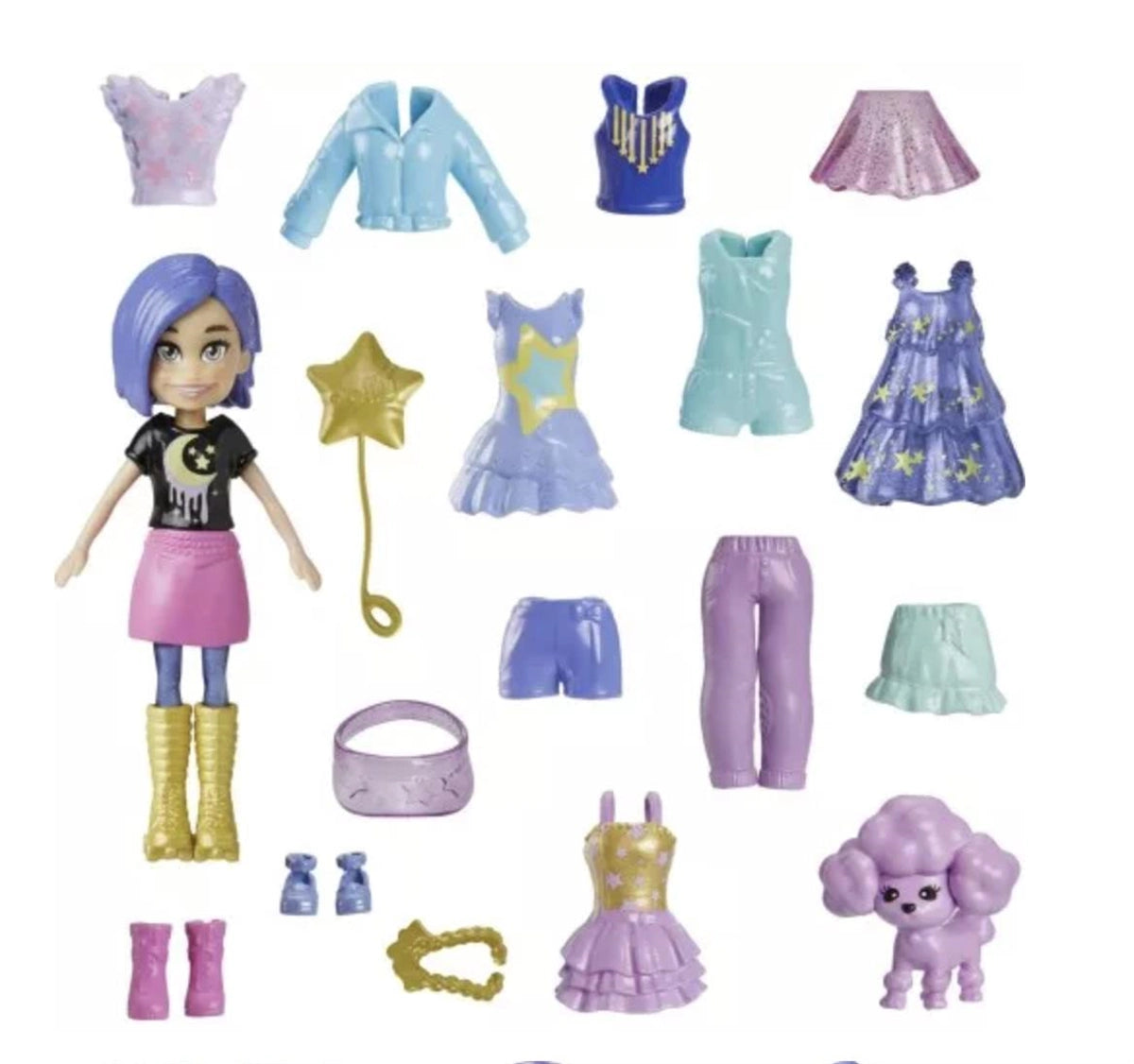 Polly Pocket Farklı Kombin Eğlencesi Oyun Setleri HKV88-HKV93 | Toysall