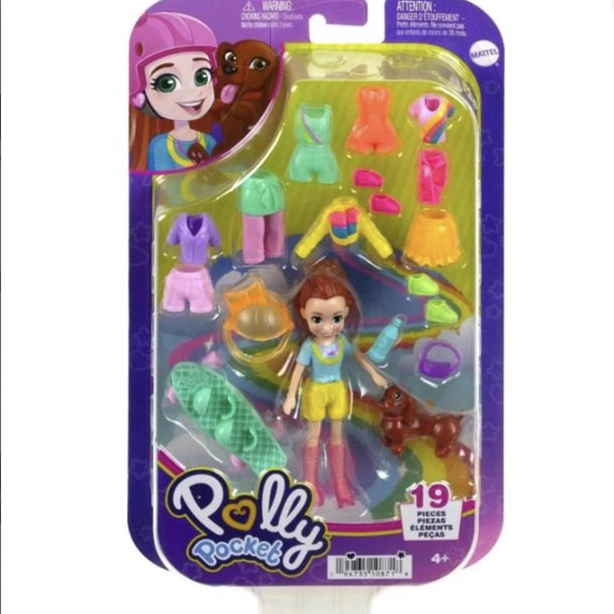 Polly Pocket Farklı Kombin Eğlencesi Oyun Setleri HKV88-HKV90 | Toysall