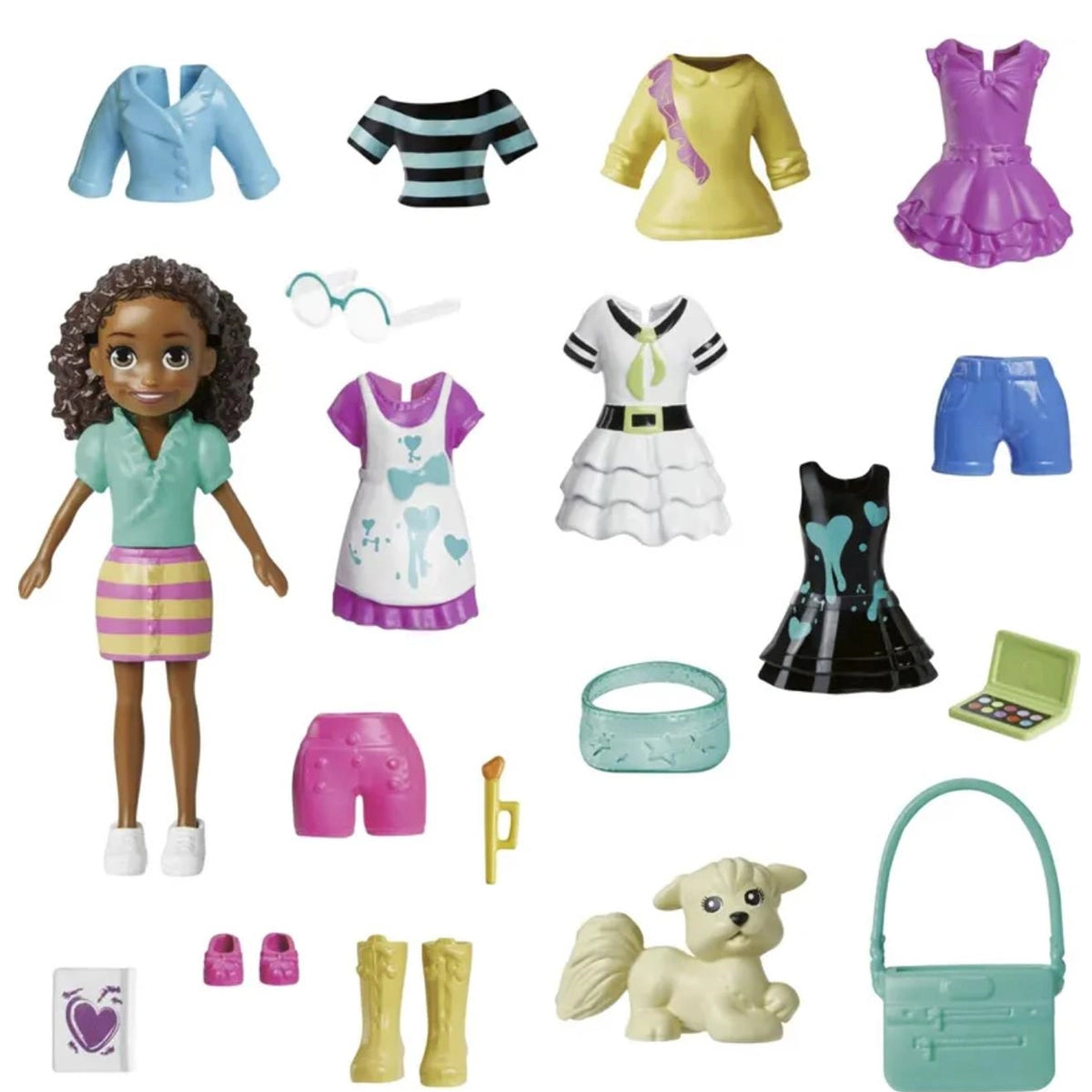 Polly Pocket Farklı Kombin Eğlencesi Oyun Setleri HKV88-HKV91 | Toysall