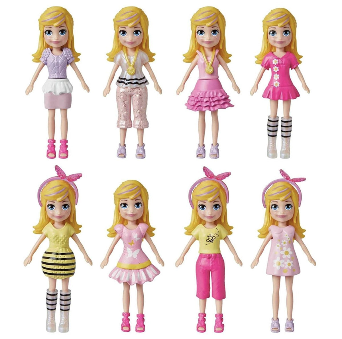 Polly Pocket Farklı Kombin Eğlencesi Oyun Setleri HKV88-HKV89 | Toysall