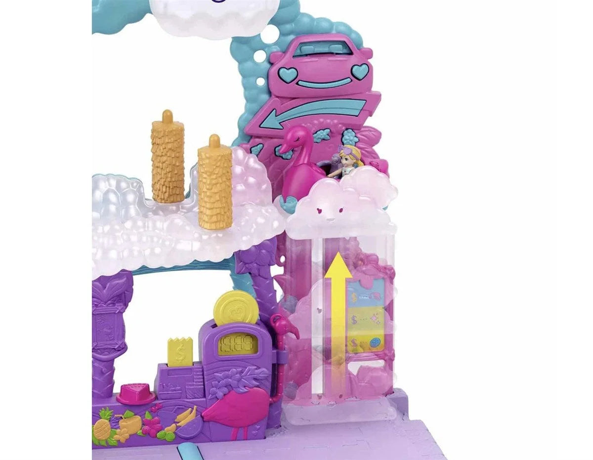 Polly Pocket Flamingo Araba Su Eğlencesi HHJ05 | Toysall