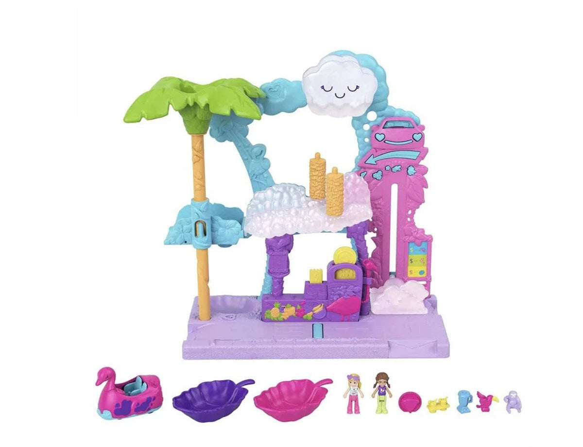 Polly Pocket Flamingo Araba Su Eğlencesi HHJ05 | Toysall