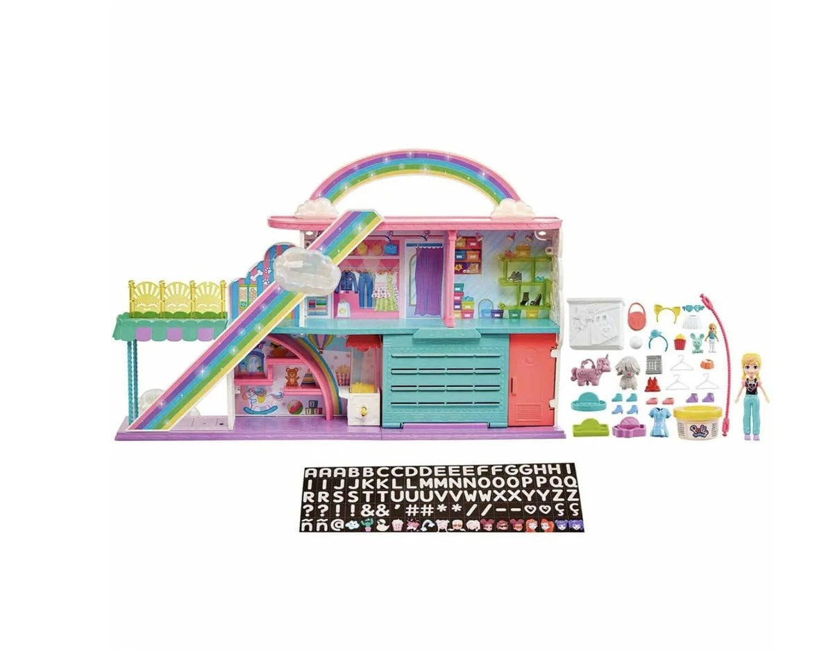 Polly Pocket Gökkuşağı Alışveriş Merkezi HHX78 | Toysall