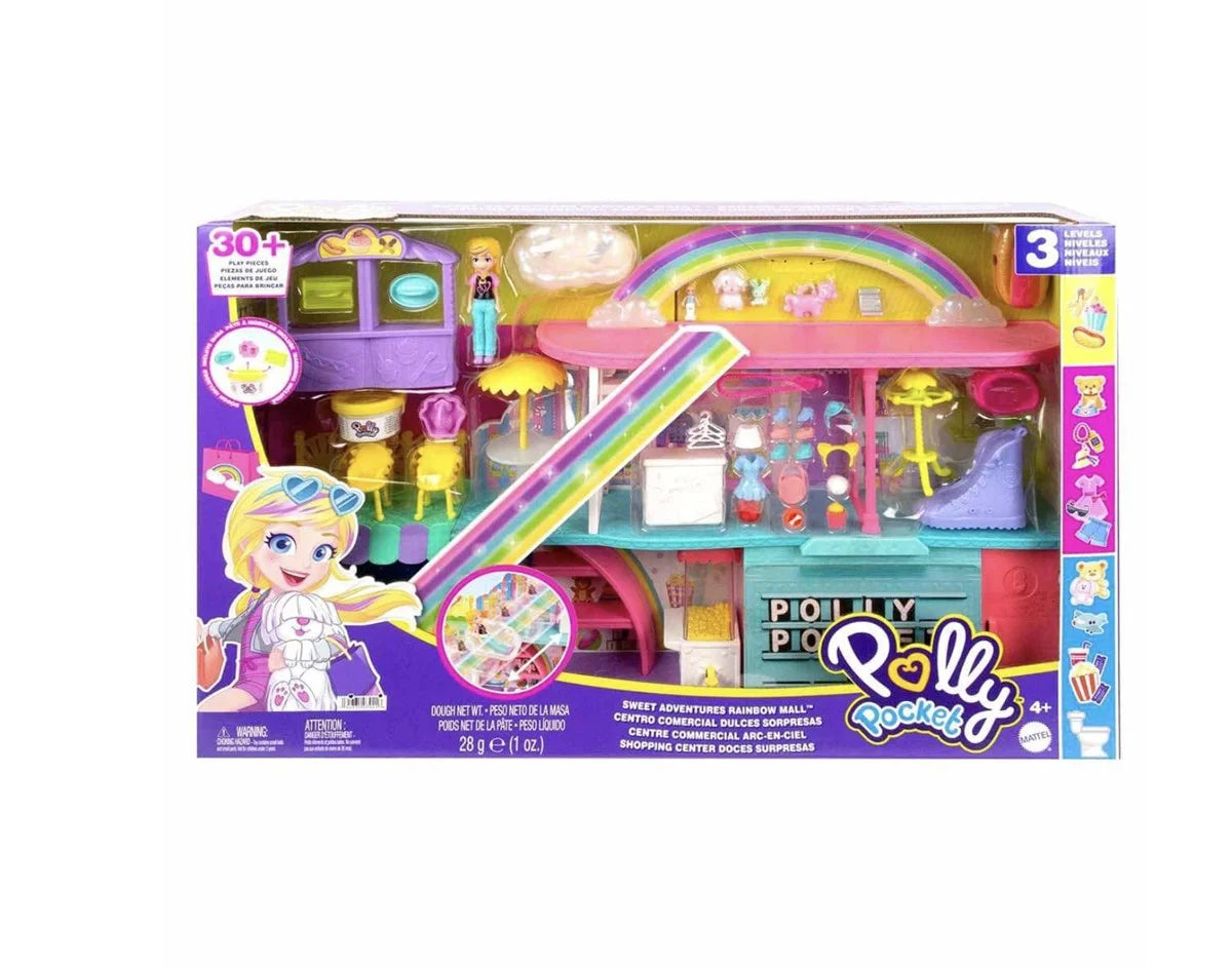 Polly Pocket Gökkuşağı Alışveriş Merkezi HHX78 | Toysall