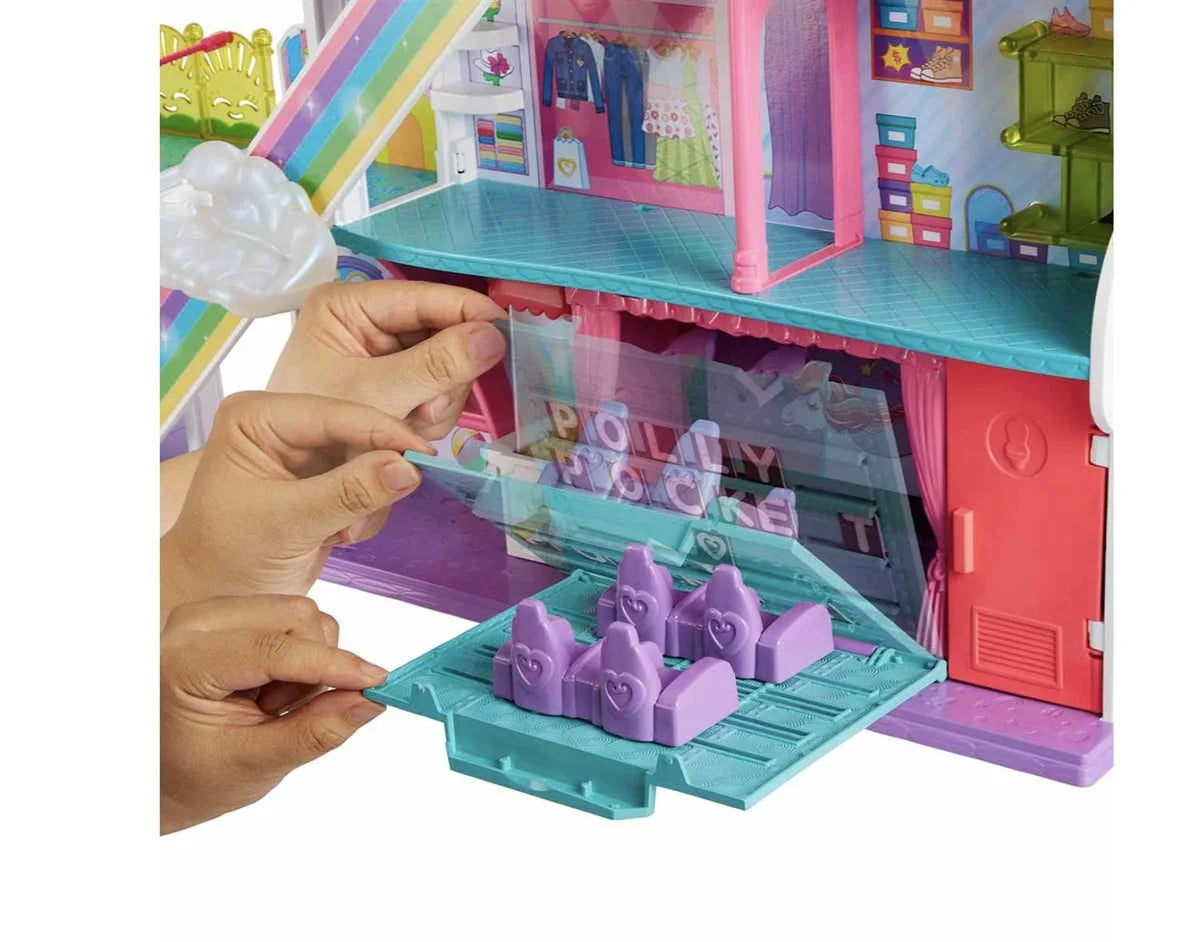 Polly Pocket Gökkuşağı Alışveriş Merkezi HHX78 | Toysall