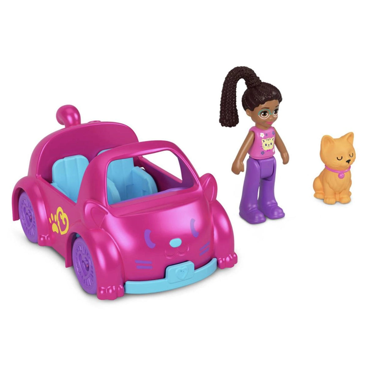 Polly Pocket'ın Muhteşem Araçları Oyun Setleri HKV55-HMJ80 | Toysall