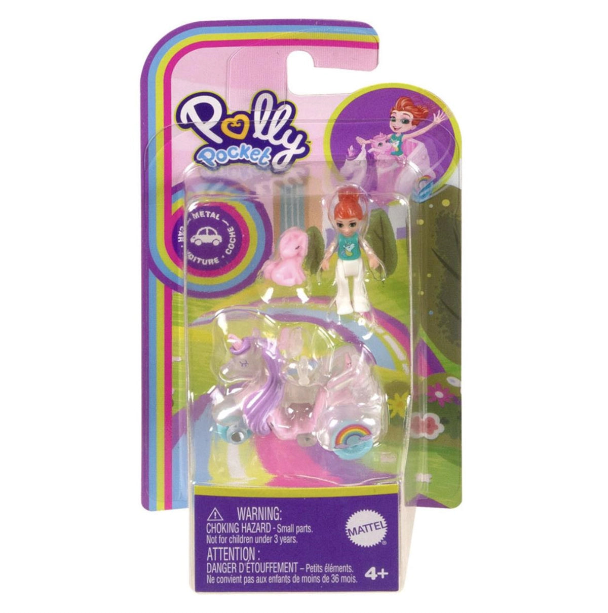 Polly Pocket'ın Muhteşem Araçları Oyun Setleri HKV55-HMJ81 | Toysall