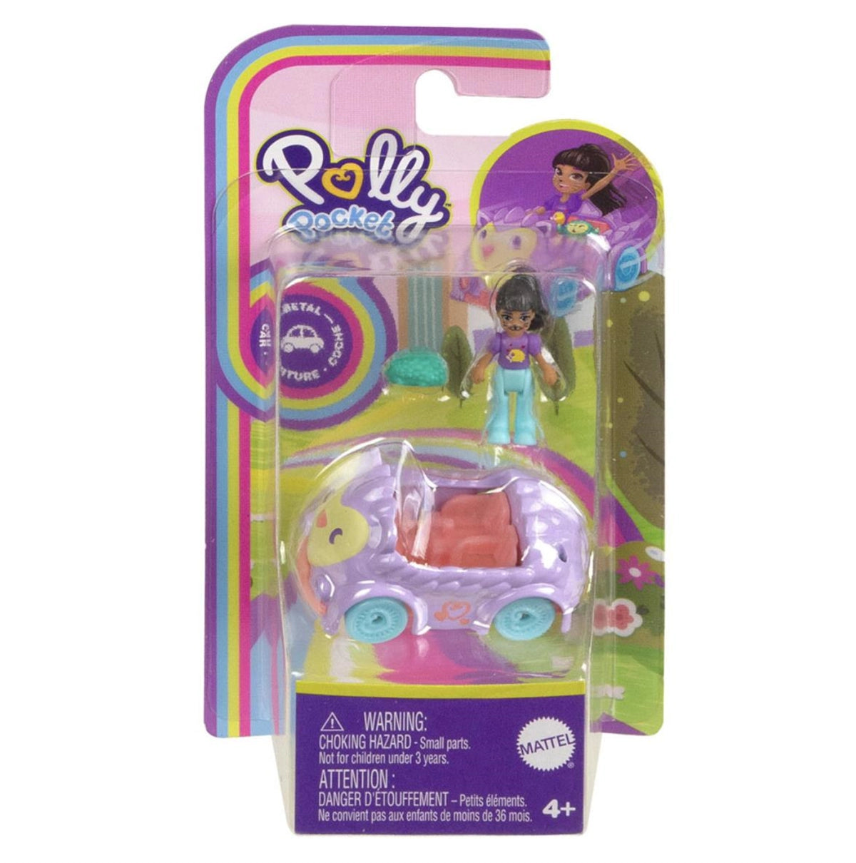 Polly Pocket'ın Muhteşem Araçları Oyun Setleri HKV55-HKV58 | Toysall